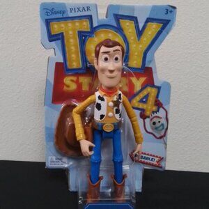 Toy Story 4 Posable Woody Action Figure Doll